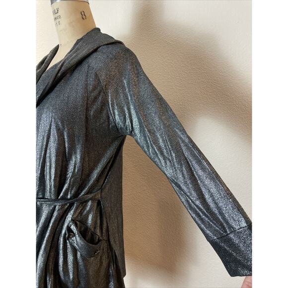 juicy couture, sparkly open cardigan, medium - Picture 3 of 10